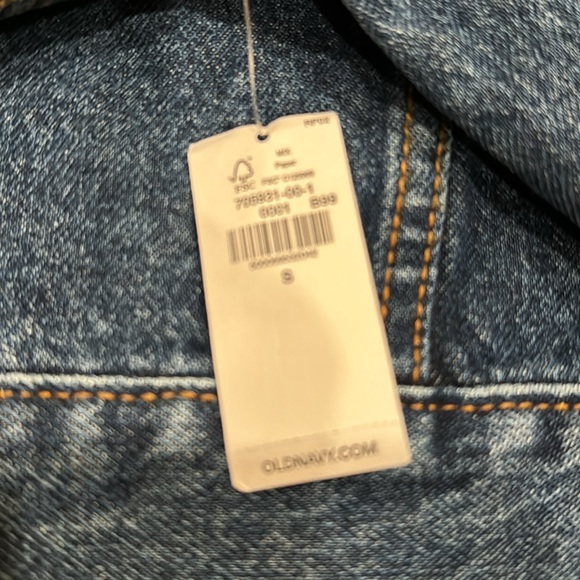 Mens size small old navy Jean jacket with tags. Never worn. - Picture 6 of 6
